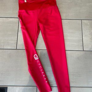 Gold Sheep Red CycleBar Leggings, NWT, Activewear, Women's Athletic